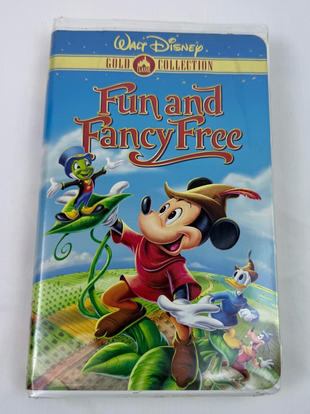 Disney Fun and Fancy Free VHS Clamshell Case